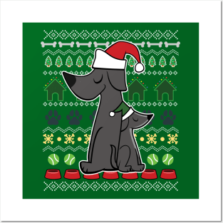 Dog Lover Ugly Sweater Christmas design Posters and Art